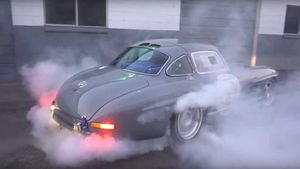 Monster Mercedes-Benz 300SL Gullwing Is A Custom Creation