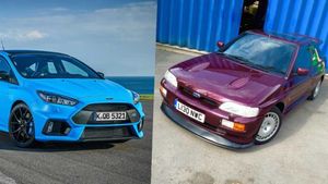 Generation X Vs Millennial: Ford Escort Cosworth Takes On Focus RS