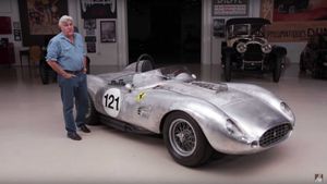 Jay Leno Drives A 1959 Ferrari 250 TR Replica