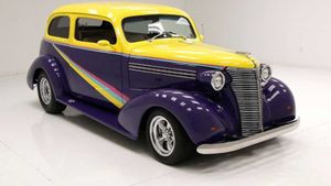Prismatic-Colored 1938 Chevrolet Master Deluxe Is Wildly Beautiful