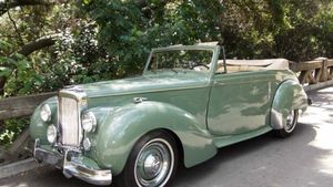 Rare Willow Green 1951 Alvis TA21 Drophead Coupe By Tickford