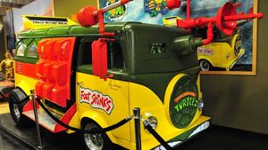 Relive Childhood Fantasies With The Ninja Turtles 1957 Volkswagen Vanagon