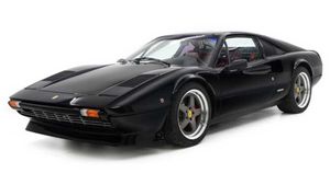 Supercharged Ferrari 308 GTB Is A Black Beauty