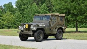 Wade In With A 1953 Willys M38-A1