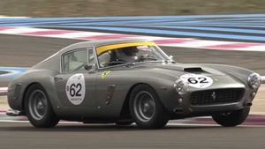 Watch A 1961 Ferrari 250 GT Berlinetta SWB Flogged On A Track