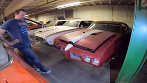 Watch A Huge Muscle Car Barn Find