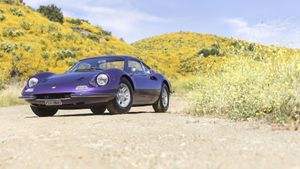 Broad Arrow Auctions Is Selling A Rare, Classiche-Certified Ferrari Dino 206 GT At Its Monterey Sale