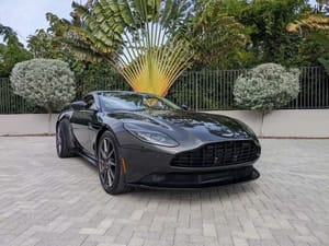 With Just 3k-Miles on The Odometer, This Aston Martin DB11 Convertible Is Ready For Top-Down Cruising