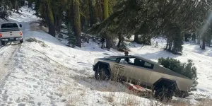Tesla Cybertruck Off-Road Struggle Prompts US Forest Service Warning