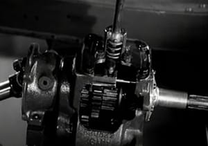 1938 Chevy Ad Showing Vacuum Control Gearshift