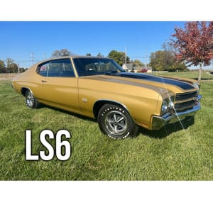Pristine 1970 Chevrolet Chevelle SS 454 LS6