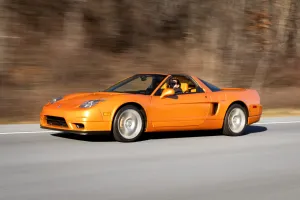 This 20k-Mile NSX-T In Stunning Imola Orange Pearl Is Selling On Bring A Trailer