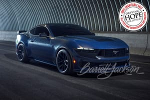 Ford Mustang Dark Horse: First Model Auctioned for Charity at Barrett-Jackson 2024
