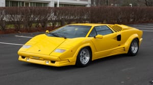A Stunning 25th Anniversary Lamborghini Countach is Selling at Mecum Indy