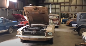 Abandoned Museum Holds Over 200 Classic Car Barn Finds