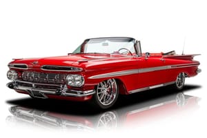 Modern Muscle Meets Vintage Style: 1959 Chevrolet Impala Restomod with LS3 Power