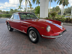 1967 Ferrari 330 GTC Coupe with Rosso Corsa Finish Hits Auction Block