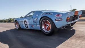 Get More Entries to Enter to Win a Legendary Gulf Livery Superformance GT40 MKI