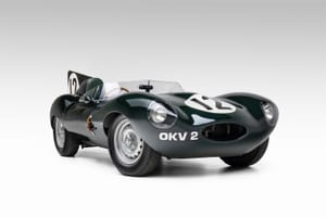 Iconic 1954 Jaguar D-Type ‘OKV 2’ to Headline Broad Arrow’s Amelia Auction
