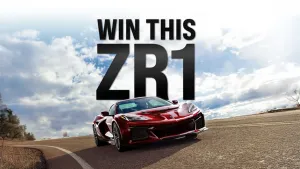 Win a 1,064-HP 2025 Corvette ZR1 With More Entries