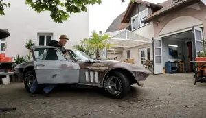 American Collector Travels to Germany for Dream 1966 Corvette, Finds It in Pieces
