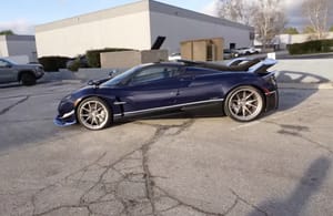 World’s First Manual Pagani Huayra Roadster Worth $6.9M