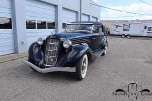 Ultra-Rare 1935 Auburn 851 Supercharged Phaeton Offered for Sale After Award-Winning Restoration