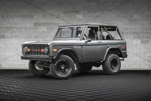 Refurbished 1973 Ford Bronco Offers Vintage Charm with Modern Muscle