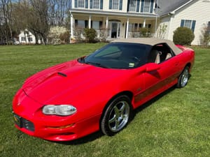 All-Original 1999 Chevrolet Camaro SS Surfaces with Low Miles and Two-Owner History