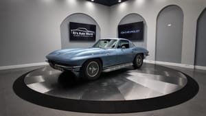 1964 Corvette Coupe with Knock-Off Wheels and Side Pipes Offered for Sale