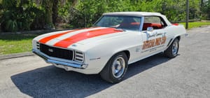 1969 Chevrolet Camaro RS/SS Z11 Pace Car Heads to Auction with 4-Speed Manual