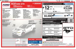 Ultimate 2025 Ford Mustang GTD Price Revealed at Over $327K