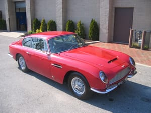 Fiesta Red Elegance: RHD 1966 Aston Martin DB6 with 4.2L Upgrade