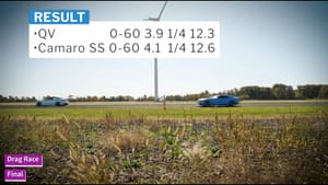 Alfa Romeo Giulia Quadrifoglio Outsprints Tuned Camaro SS in Drag Race Showdown