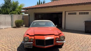 One-Owner 1972 Chevrolet Camaro RS Survivor Emerges After 50 Years in California