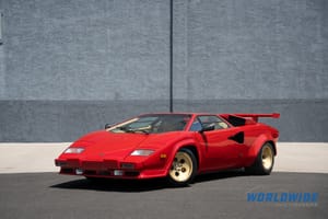Rare 1985 Lamborghini Countach 5000S U.S.-Spec Heads to Auction