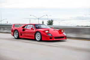 Early-Production 1988 Ferrari F40 With Plexi Windows to Appear at The Quail