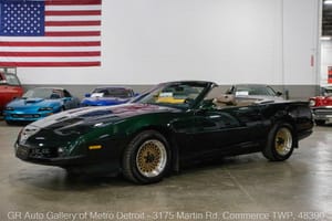 Jade-Green 1992 Pontiac Firebird Trans Am Convertible Hits Market With 51,839 Miles