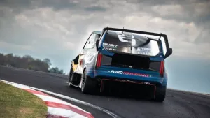 Ford’s electric SuperVan laps Nürburgring in 6:48.393, quicker than a slew of sports cars