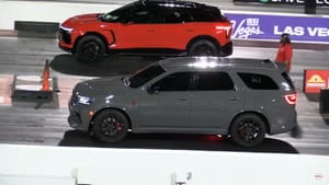 Chevy Blazer EV Faces Mopar Muscle at Las Vegas Strip, and Stumbles