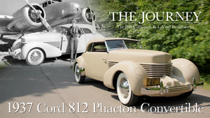 Amelia Earhart’s 1937 Cord 812 Restored, Stars in Season Finale of The Journey
