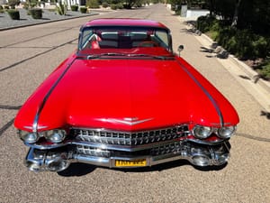 Pristine 1959 Cadillac Eldorado Seville Shines in Seminal Red as a True Icon of American Luxury