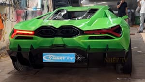 Vietnamese YouTubers Turn Junkyard Nissan Maxima Into Hand-Built Lamborghini Replica