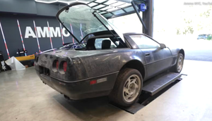 Forgotten 1990 Corvette ZR-1 With 580 Miles Restored After 30 Years Outdoors