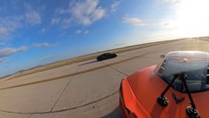 Lotus Emira Stuns Corvette Z06 in Drag and Roll Races with NASCAR Driver