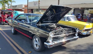 Triple-Black 1967 Ford Fairlane GT Showcases S-Code Power and Classic Day-Two Style