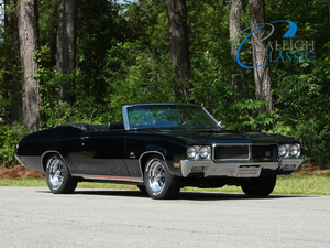 Rare Triple-Black 1970 Buick GS 455 Stage 1 Convertible Heads to Raleigh Classic Auction