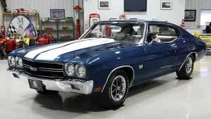 Restored Fathom Blue 1970 Chevrolet Chevelle LS6 Emerges as a True Muscle Car Legend