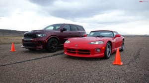 2026 Dodge Durango Hellcat Jailbreak Outmuscles a 1994 Dodge Viper in High-Altitude Quarter-Mile Test