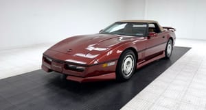 Greenwood-Modified 1986 Chevrolet Corvette Convertible Surfaces With Low Mileage